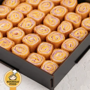 کرپ رول ژامبون سوخاری