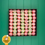 کرپ رول رنگی با تم یلدا