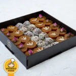 سینی میکس حلوا و توپک خرما